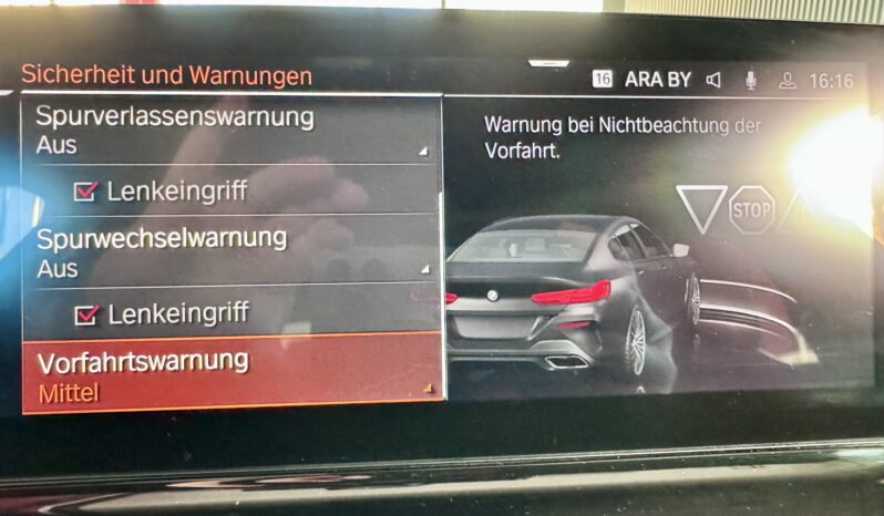BMW 840d GranCoupe M Sport Laser Pano Bowers Glas 20 Zoll voll