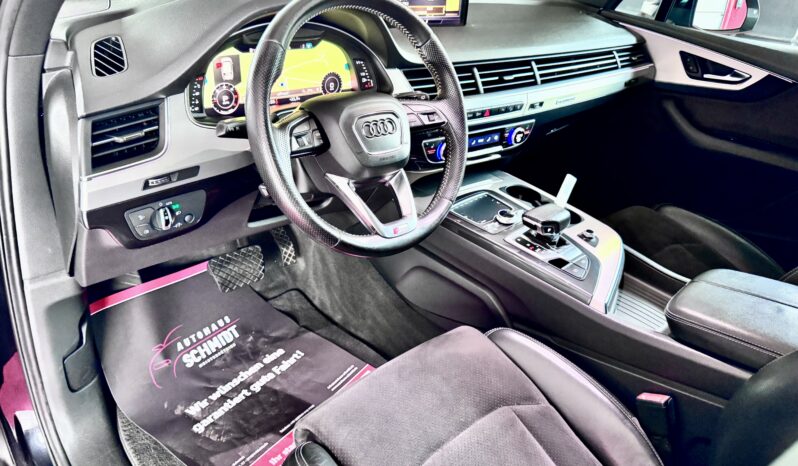 Audi Q7 3.0 TDI 3x S Line Pano Virtual 7 Sitze Luft 21 Zoll voll