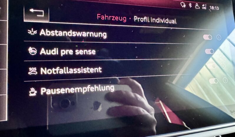 Audi SQ8 TDI Matrix 360° Raute ACC Luft B&O Keyles 22 voll