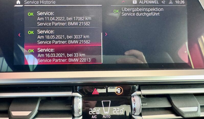 BMW M4 Coupe Sportabgas Laser 360° DisplayKey 20 Zoll voll