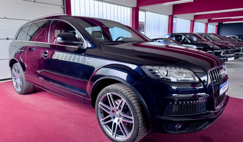 Audi Q7 4.2 TDI Facelift quattro 3x S Line AHK Luft 21 Zoll voll