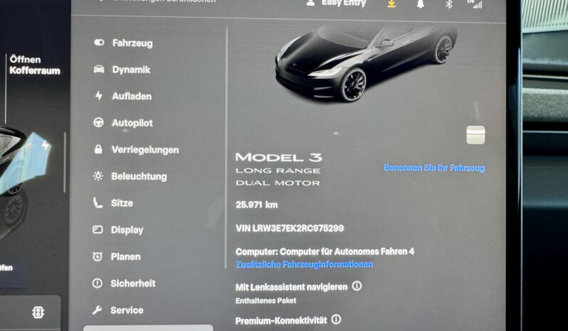 Tesla Model 3 Long Range Dual AWD Highland HW4 20Zoll voll
