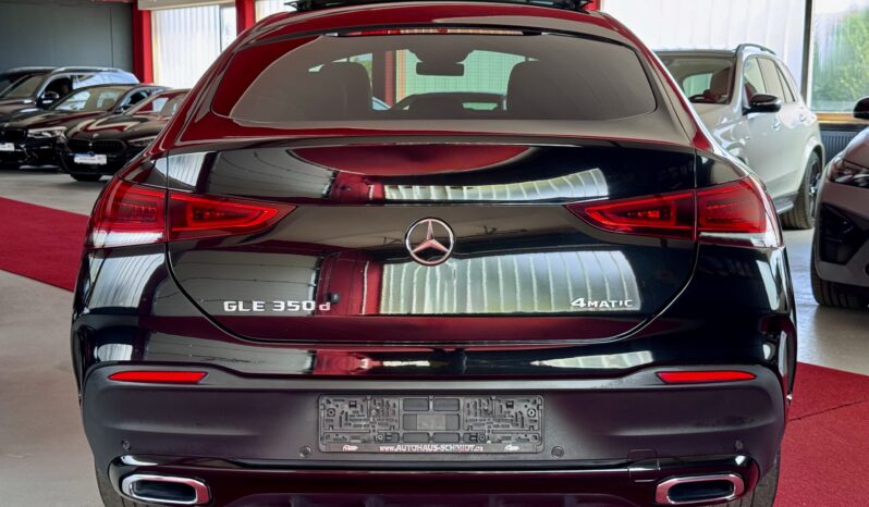 Mercedes-Benz GLE 350d Coupe 3x AMG Pano Airmatic 360° Burmester 21 Zoll voll