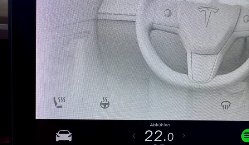 Tesla Model Y Long Range Dual AWD Schwarz Steuer voll