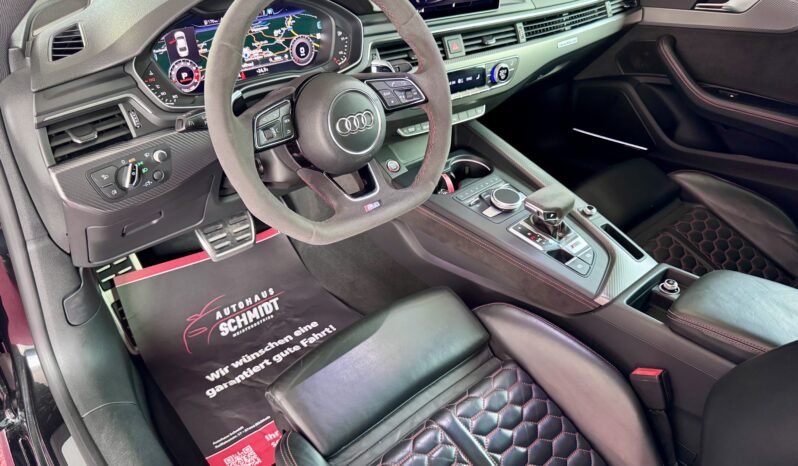RS5 Coupe Pano ACC B&O HeadUp Matrix Virtual 20 Zoll voll